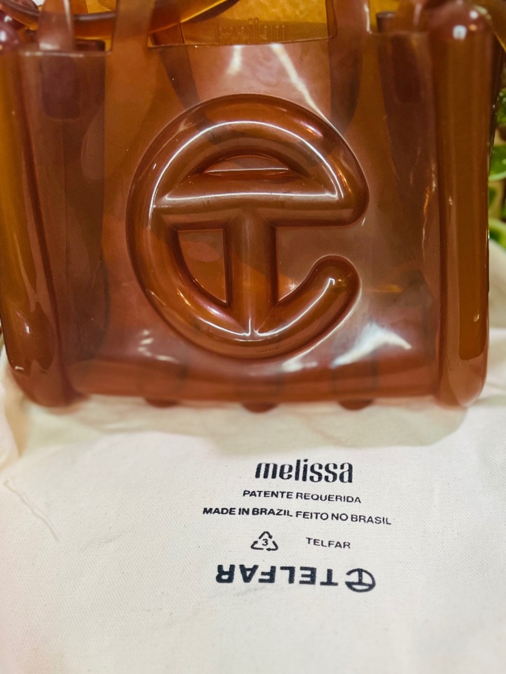 Brand New MELISSA + TELFAR  Small Jelly Shopper